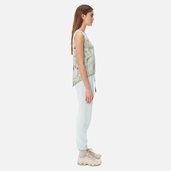 John Elliott BELTED VINTAGE FLEECE SWEATPANTS - SKY - Picture 3 of 13